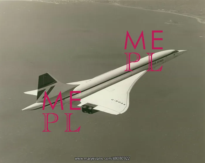 : Concorde G-BOAA in British Airways markings : Concorde G-BOAA in British Airways markings