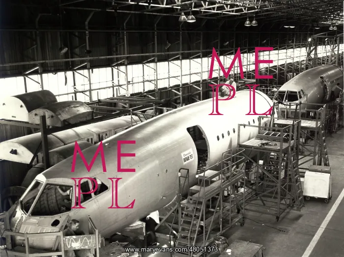 : Concorde nose and forward fuselage production at Weybridge : Concorde nose and forward fuselage production at Weybridge