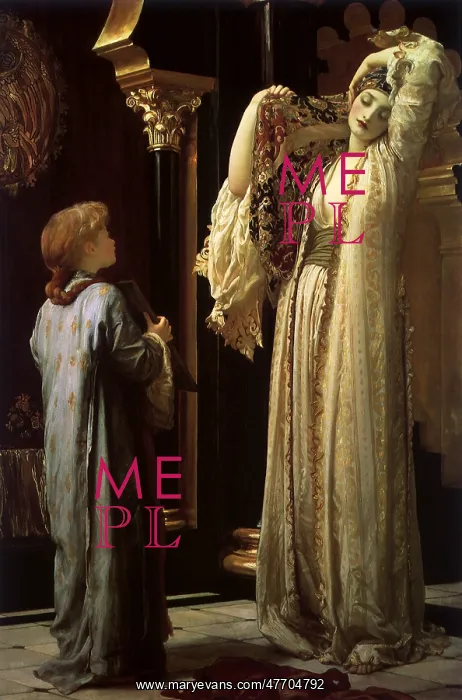  : Concubine and Servant, by Leighton