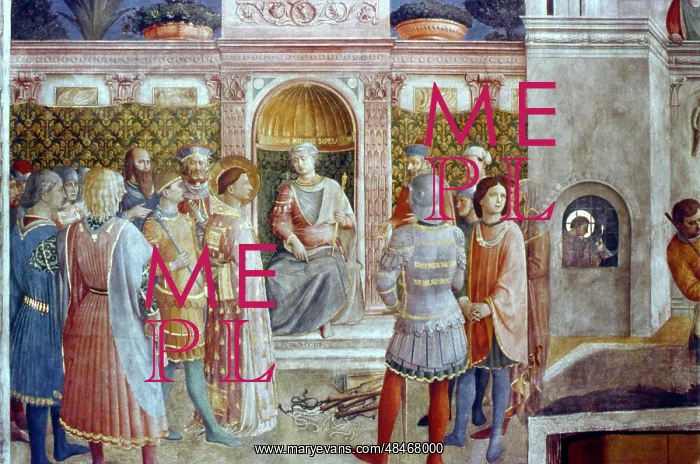 : The Condemnation of St Lawrence by the Emperor : The Condemnation of St Lawrence by the Emperor