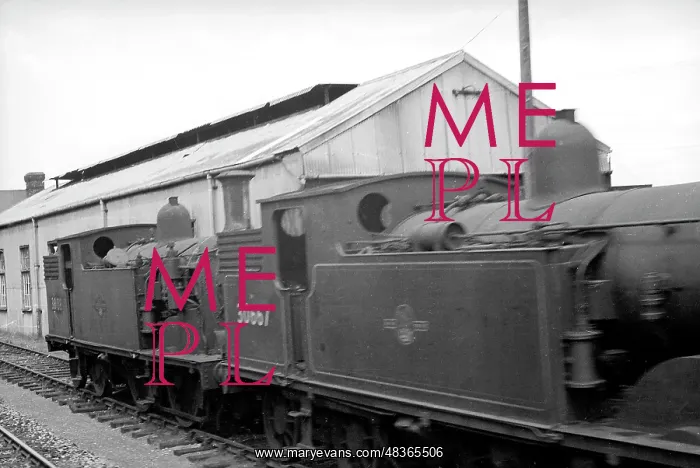  : Condemned locomotives at Branksome