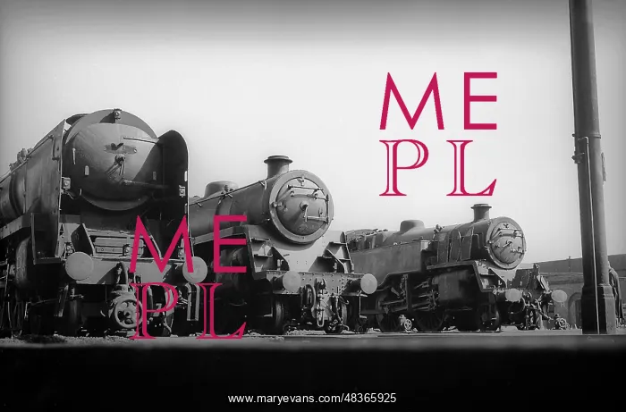  : Three condemned steam engines at Nine Elms Loco Yard
