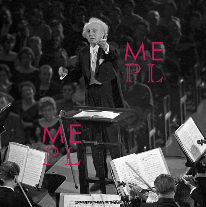 : Conductor Leopold Stokowski - Czech Philharmonic : Conductor Leopold Stokowski - Czech Philharmonic