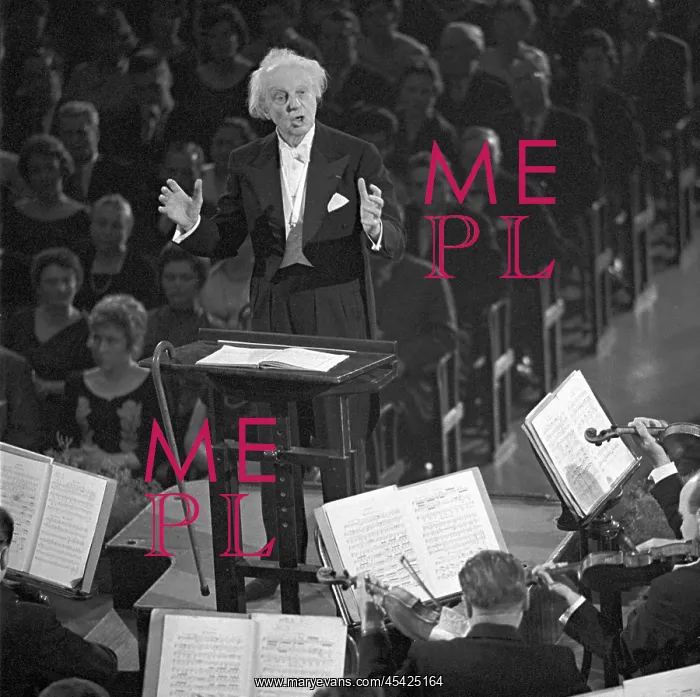 : Conductor Leopold Stokowski - Czech Philharmonic : Conductor Leopold Stokowski - Czech Philharmonic