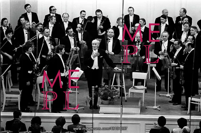 : Conductor Yevgeny Mravinsky, 1983 : Conductor Yevgeny Mravinsky, 1983