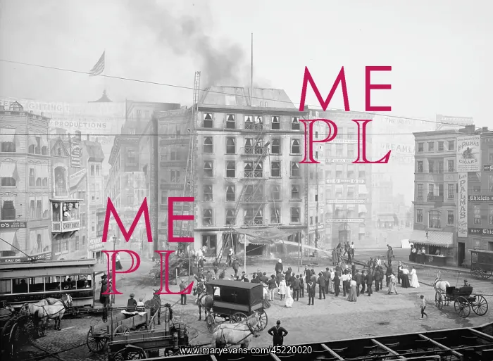 : Coney Island, staged demonstration of firemen ? : Coney Island, staged demonstration of firemen ?