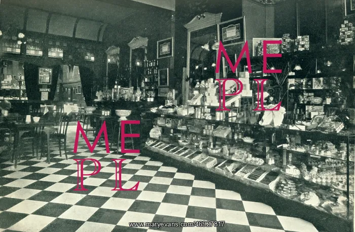 : A confectioner's tea room : A confectioner's tea room