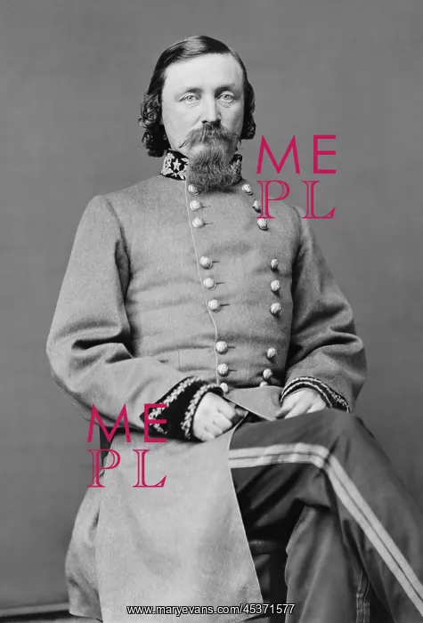 : Confederate General George Pickett, fought : Confederate General George Pickett, fought