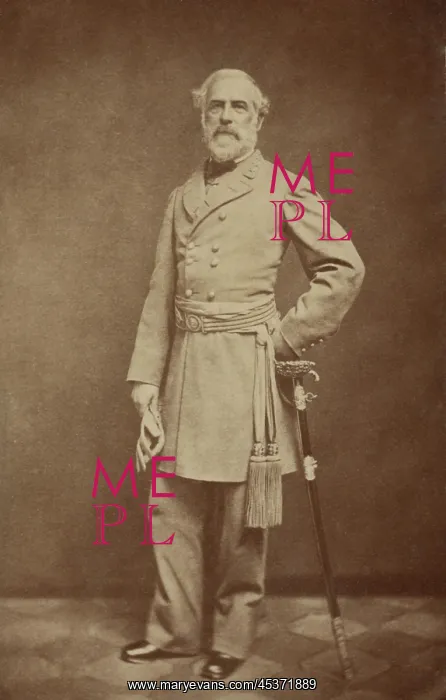 : Confederate General Robert E. Lee, in dress : Confederate General Robert E. Lee, in dress