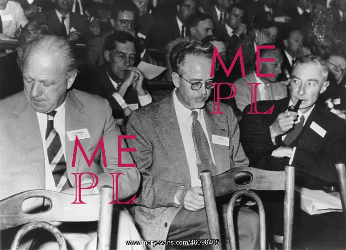 : Conference of nuclear physicists. Werner Heisenberg : Conference of nuclear physicists. Werner Heisenberg