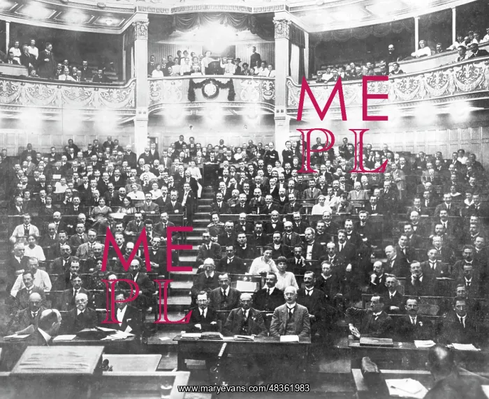 : Conference of the SPD in Weimar, 1919 : Conference of the SPD in Weimar, 1919