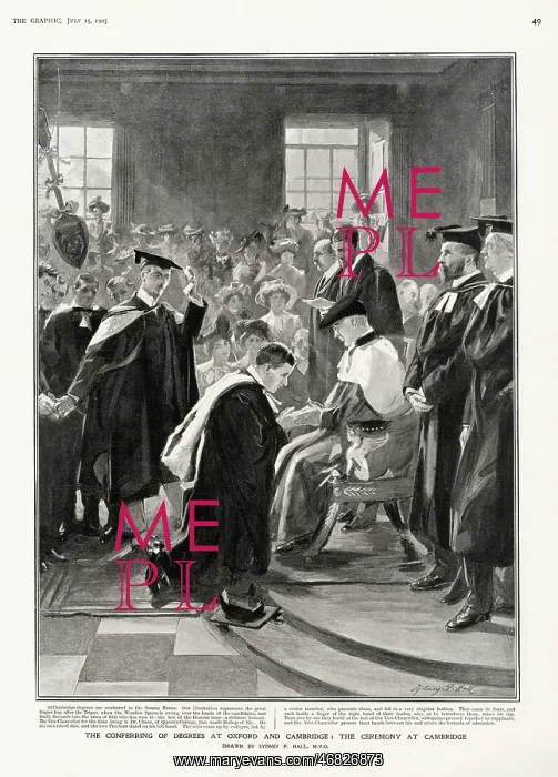 : The Conferring of Degrees at Cambridge : The Conferring of Degrees at Cambridge