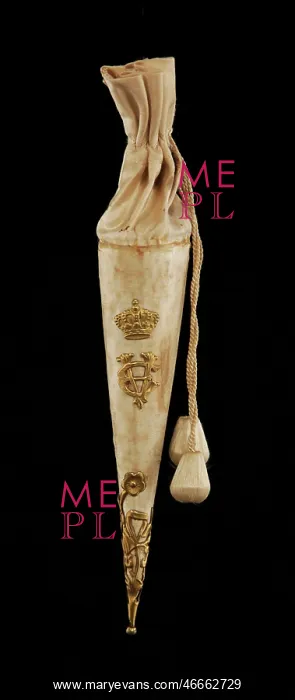 : Confetti bag, 1906 : Confetti bag, 1906