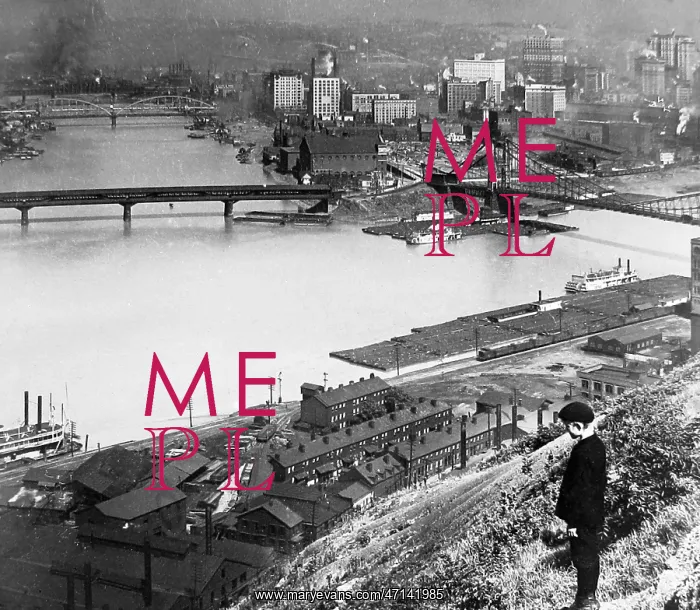 : Confluence of the Allegheny and Monongahela Rivers : Confluence of the Allegheny and Monongahela Rivers
