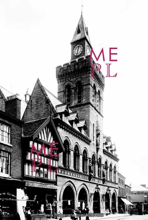  : Congleton, the Town Hall 1898