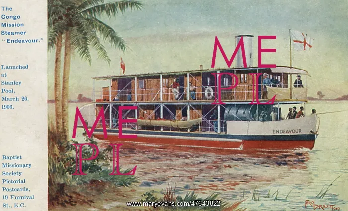 : Congo Mission steamer Endeavour : Congo Mission steamer Endeavour