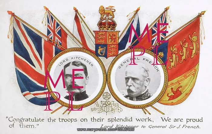 : Congratulations from Lord Kitchener to Sir John French : Congratulations from Lord Kitchener to Sir John French