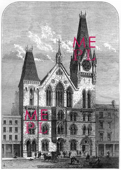 : Congregational Memorial Hall, Farringdon, London 1875 : Congregational Memorial Hall, Farringdon, London 1875