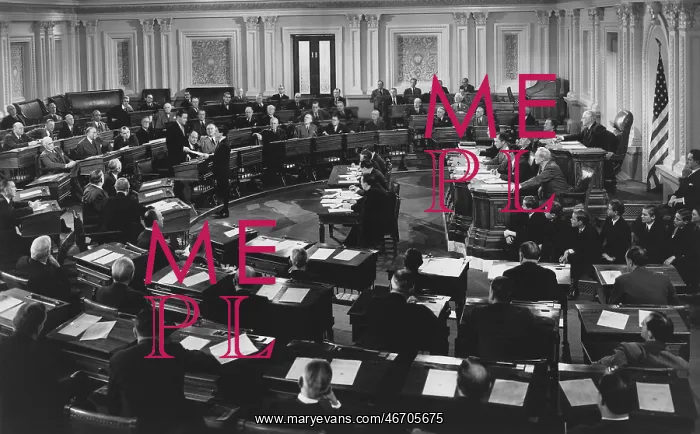 : Congressional hearing in session : Congressional hearing in session