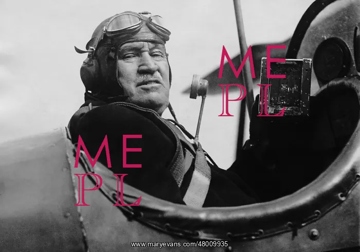 : Congressman W.W. Chalmers as a pilot with Board locator devi : Congressman W.W. Chalmers as a pilot with Board locator devi