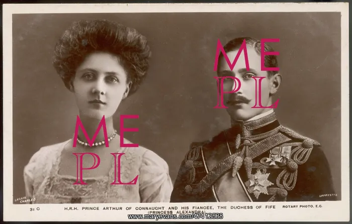 : CONNAUGHT AND FIANCEE : CONNAUGHT AND FIANCEE