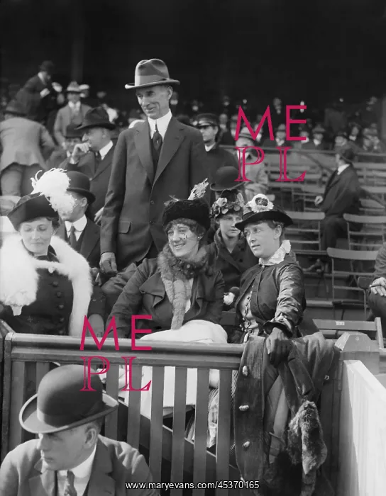 : Connie Mack, manager and part owner of the : Connie Mack, manager and part owner of the