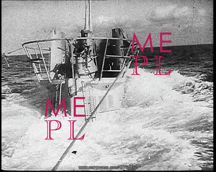 : The Conning Tower of a Diving U-Boat : The Conning Tower of a Diving U-Boat