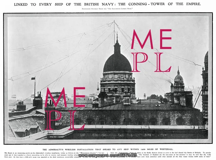 : Conning Tower, Whitehall, London 1908 : Conning Tower, Whitehall, London 1908