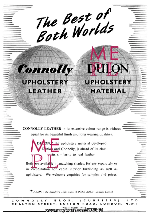  : Connolly Upholstery Leather