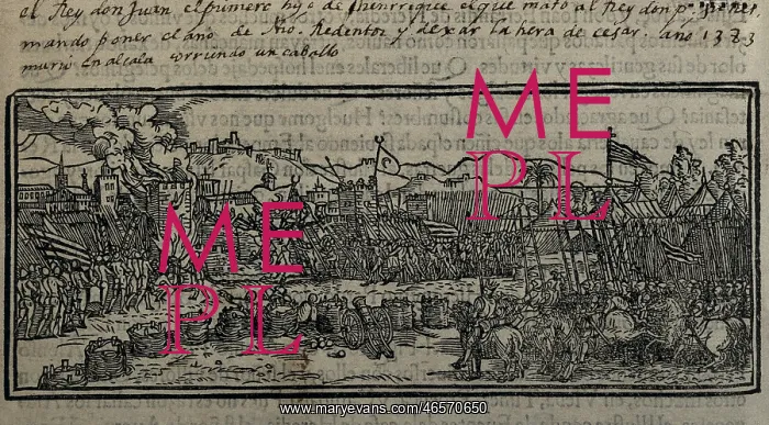 : Conquest of Valencia. Illustration from Cronica : Conquest of Valencia. Illustration from Cronica