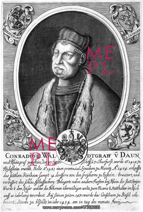 : CONRAD WALDGRAF VON DAUN : CONRAD WALDGRAF VON DAUN