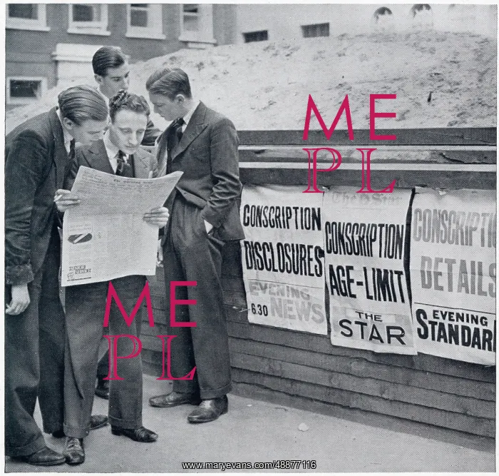 : Conscription in London 1939 : Conscription in London 1939