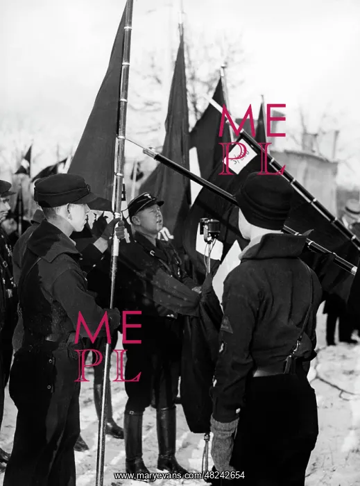 : Consecration of the flag in Berlin-Lankwitz, 1937 : Consecration of the flag in Berlin-Lankwitz, 1937