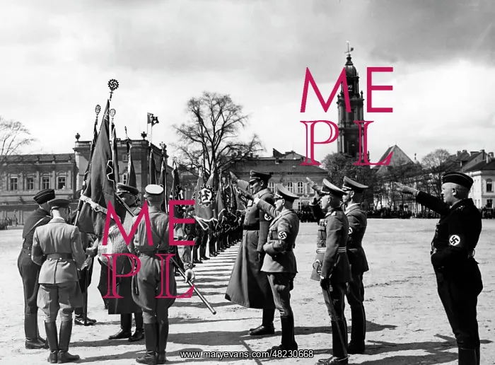 : Consecration of the flag by the DAF in Potsdam, 1939 : Consecration of the flag by the DAF in Potsdam, 1939