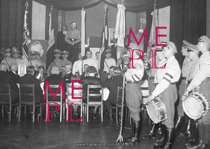 : Consecration of the flag of the DNVP, 1933 : Consecration of the flag of the DNVP, 1933