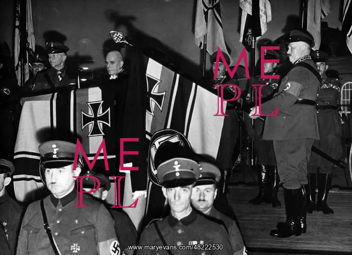 : Consecration of flags in Berlin, 1934 : Consecration of flags in Berlin, 1934