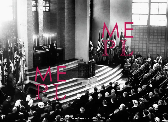 : Consecration of the Gustav Adolf Church in Berlin, 1934 : Consecration of the Gustav Adolf Church in Berlin, 1934