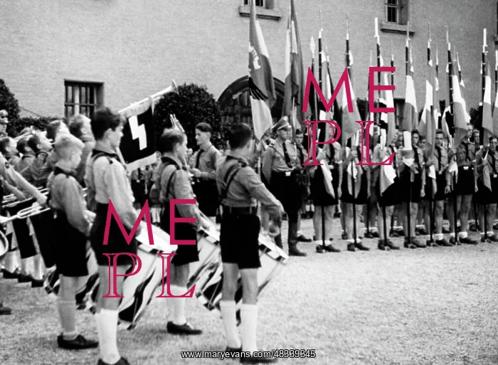 : Consecration of the Jungvolk flag in Landsberg : Consecration of the Jungvolk flag in Landsberg