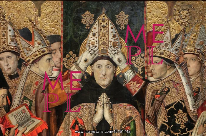 : Consecration of St Augustine, St Augustine Altarpiece : Consecration of St Augustine, St Augustine Altarpiece