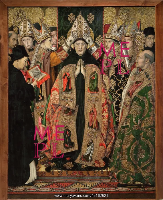  : Consecration of St Augustine, St Augustine Altarpiece