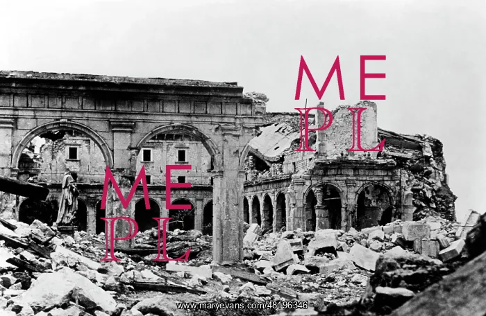  : Consequences of the battle of Monte Cassino, 1944