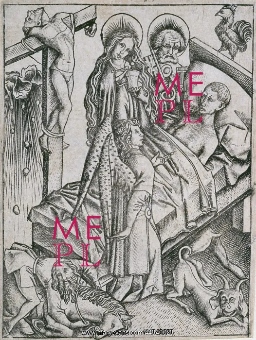 : Consolation through Confidence (from the Ars Moriendi) : Consolation through Confidence (from the Ars Moriendi)