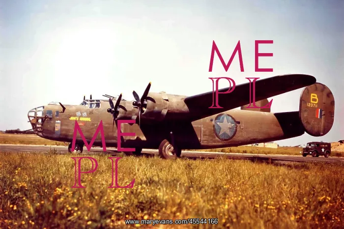 : Consolidated B-24D Liberator of 93rd Bomb Group flew th : Consolidated B-24D Liberator of 93rd Bomb Group flew th