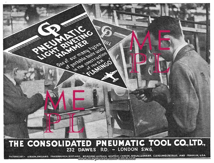 : Consolidated Pneumatic Riveting Tools 1939 : Consolidated Pneumatic Riveting Tools 1939