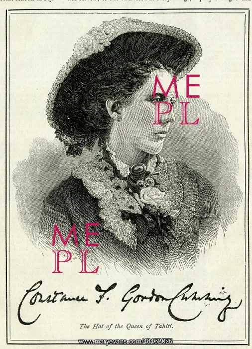  : Constance Gordon-Cumming, travel writer and painter