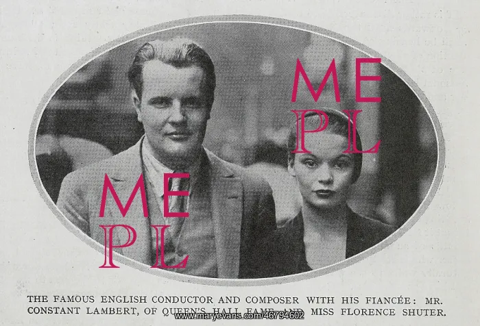 : Constant Lambert and Florence Shuter : Constant Lambert and Florence Shuter