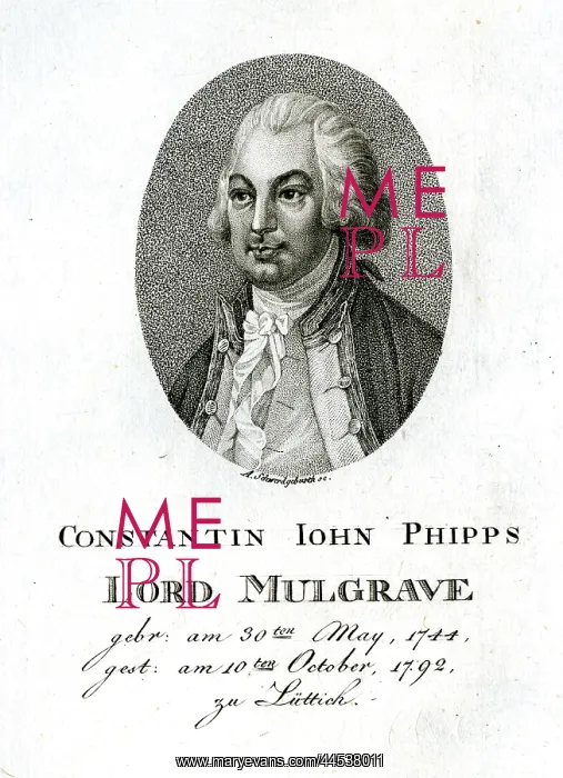 : Constantin John Phipps Lord Mulgrave
