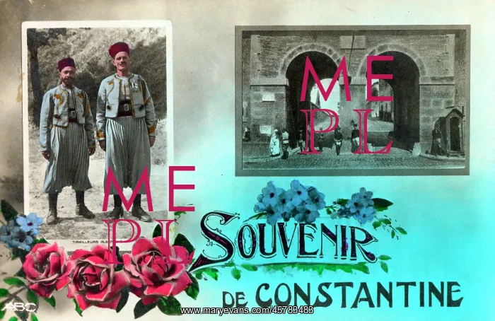 : Constantine, Algeria - Caserne des Zouaves : Constantine, Algeria - Caserne des Zouaves