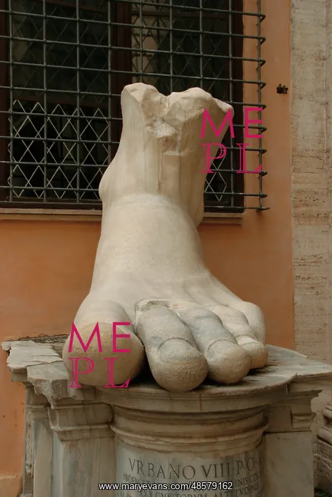 : Constantine I, The Great (272-337). Roman Emperor. Foot of C : Constantine I, The Great (272-337). Roman Emperor. Foot of C