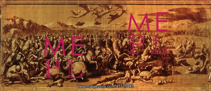 : Constantine's Battle against Maxentius, by Raphael : Constantine's Battle against Maxentius, by Raphael
